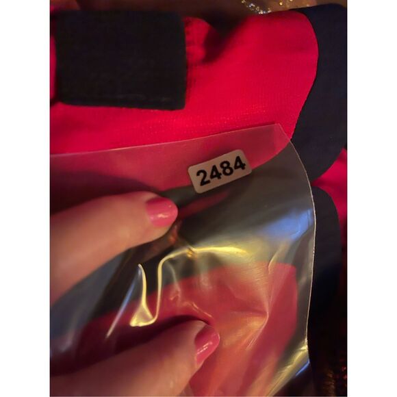 Vintage ID Distinctions size S red and blue cropped jacket - Picture 6 of 6